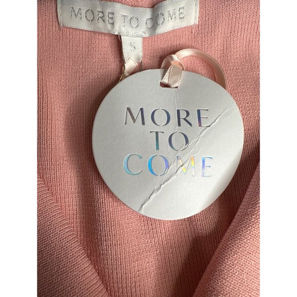 MORE TO COME Dixie Halter Top in Light Pink New Womens Sleeveless Knit - Picture 8 of 12